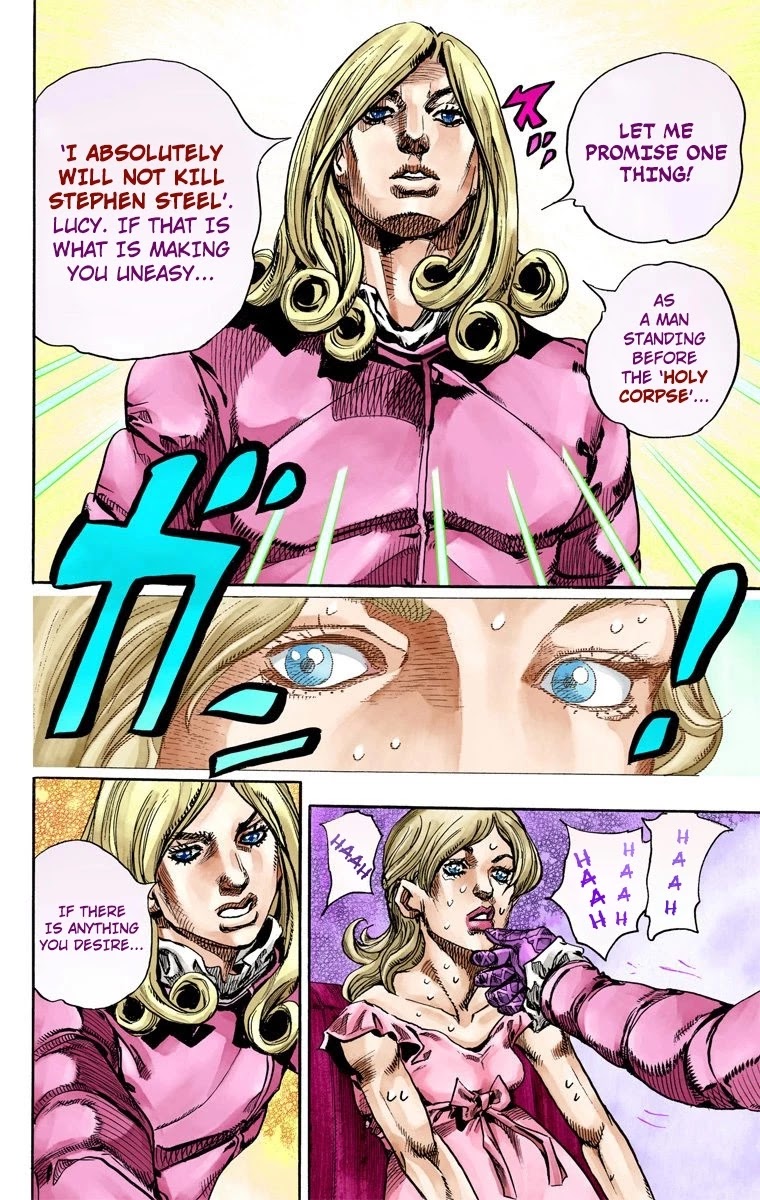 JoJo's Bizarre Adventure Part 7 - Steel Ball Run (Official Colored) Chapter 73 page 12 - Chapter 73: D4C Part 6