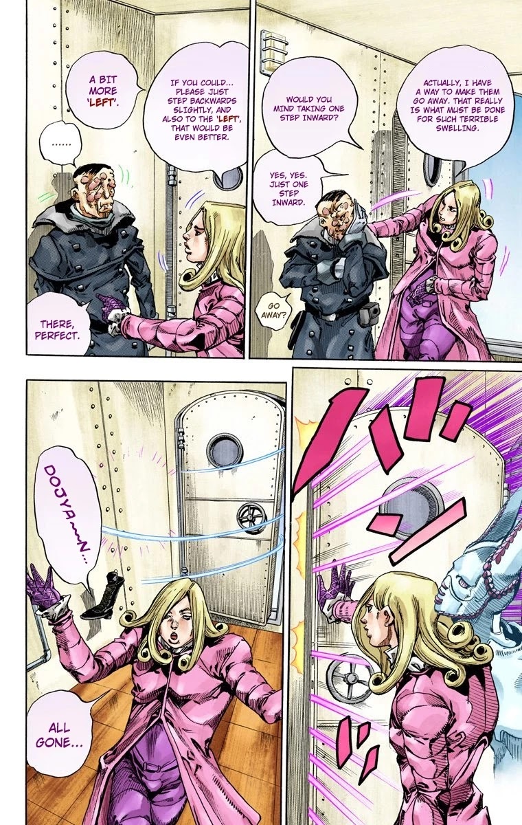 JoJo's Bizarre Adventure Part 7 - Steel Ball Run (Official Colored) Chapter 73 page 14 - Chapter 73: D4C Part 6