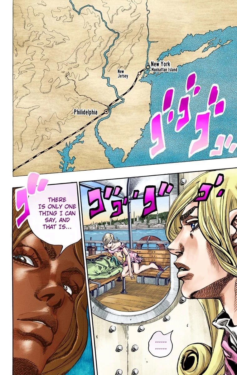 JoJo's Bizarre Adventure Part 7 - Steel Ball Run (Official Colored) Chapter 73 page 16 - Chapter 73: D4C Part 6