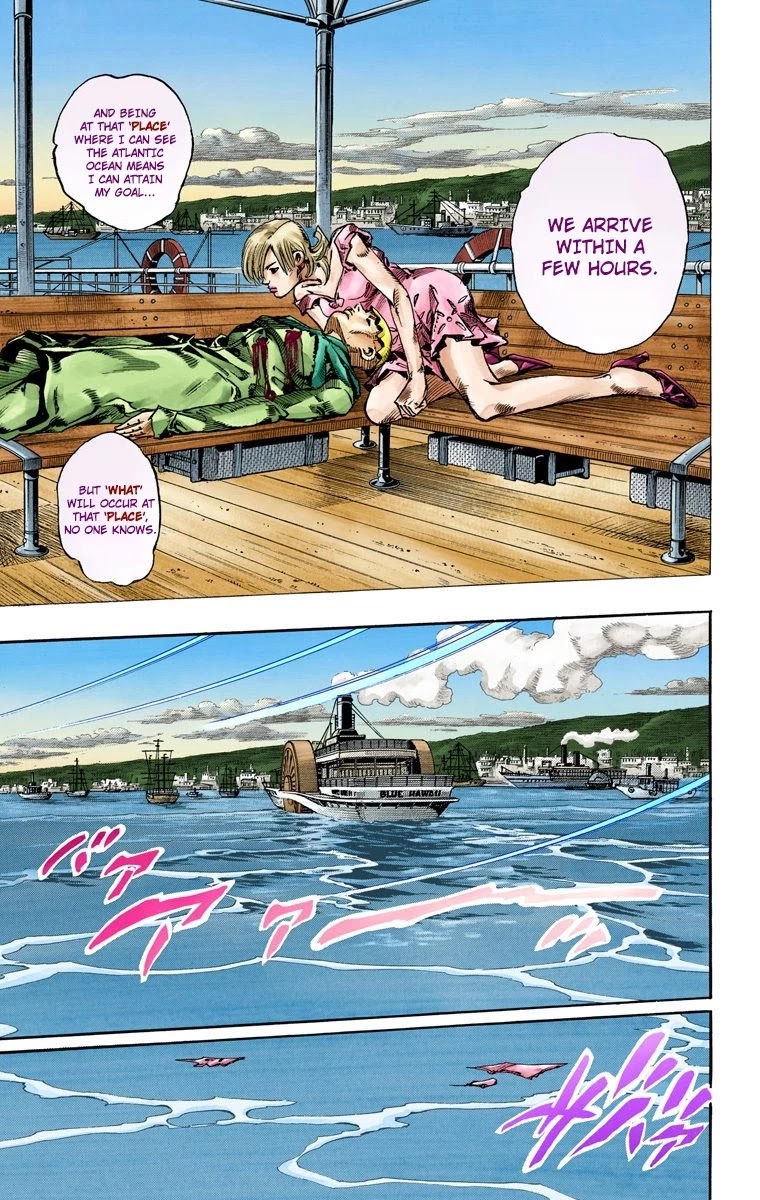 JoJo's Bizarre Adventure Part 7 - Steel Ball Run (Official Colored) Chapter 73 page 17 - Chapter 73: D4C Part 6
