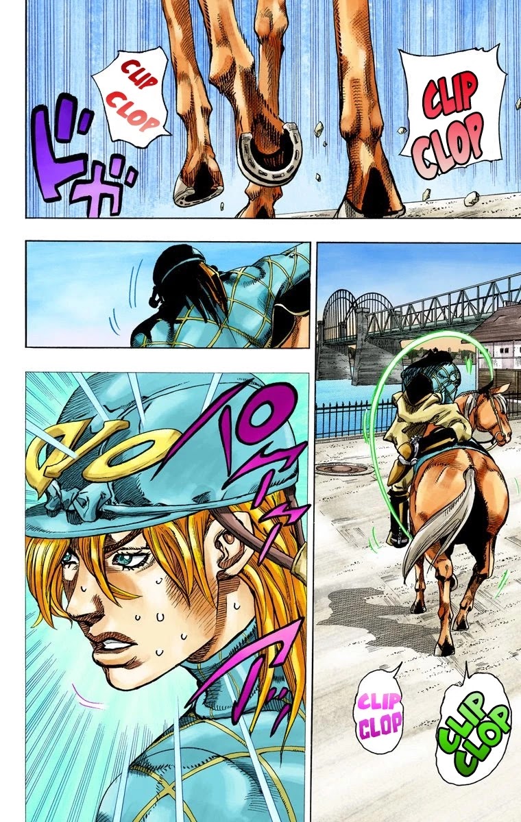 JoJo's Bizarre Adventure Part 7 - Steel Ball Run (Official Colored) Chapter 73 page 22 - Chapter 73: D4C Part 6