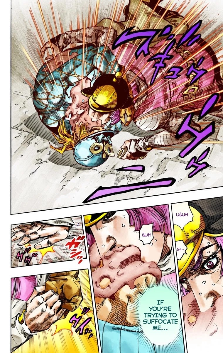 JoJo's Bizarre Adventure Part 7 - Steel Ball Run (Official Colored) Chapter 73 page 28 - Chapter 73: D4C Part 6