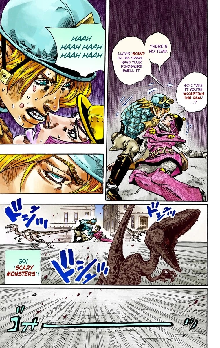 JoJo's Bizarre Adventure Part 7 - Steel Ball Run (Official Colored) Chapter 73 page 33 - Chapter 73: D4C Part 6