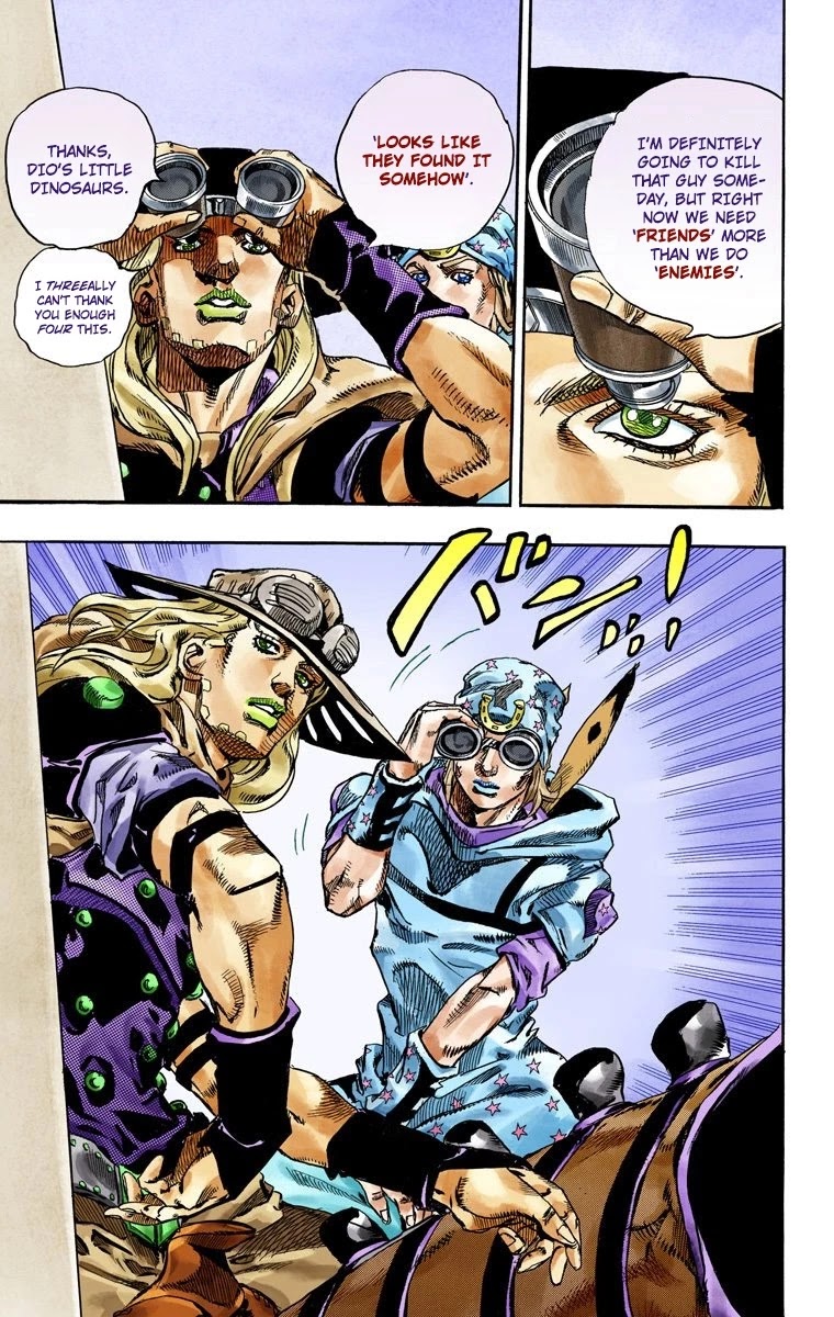 JoJo's Bizarre Adventure Part 7 - Steel Ball Run (Official Colored) Chapter 73 page 35 - Chapter 73: D4C Part 6