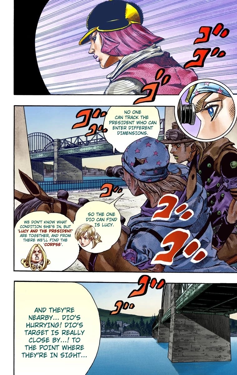 JoJo's Bizarre Adventure Part 7 - Steel Ball Run (Official Colored) Chapter 73 page 36 - Chapter 73: D4C Part 6