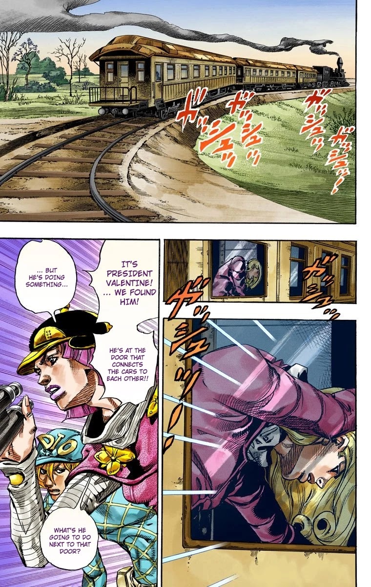 JoJo's Bizarre Adventure Part 7 - Steel Ball Run (Official Colored) Chapter 73 page 41 - Chapter 73: D4C Part 6