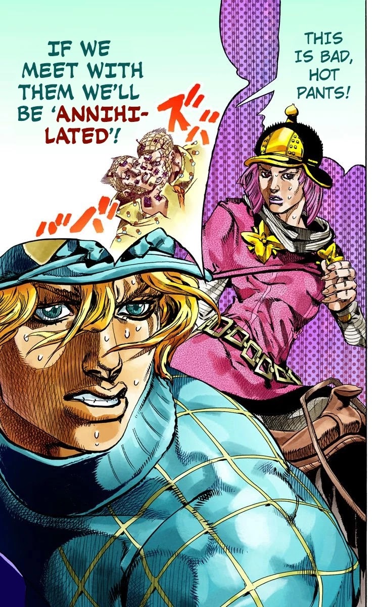 JoJo's Bizarre Adventure Part 7 - Steel Ball Run (Official Colored) Chapter 73 page 45 - Chapter 73: D4C Part 6