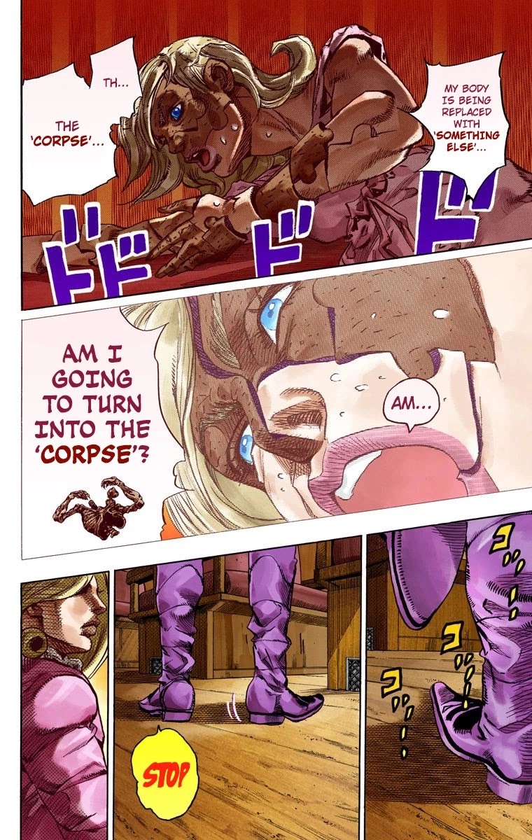 JoJo's Bizarre Adventure Part 7 - Steel Ball Run (Official Colored) Chapter 74 page 14 - Chapter 74: D4C Part 7