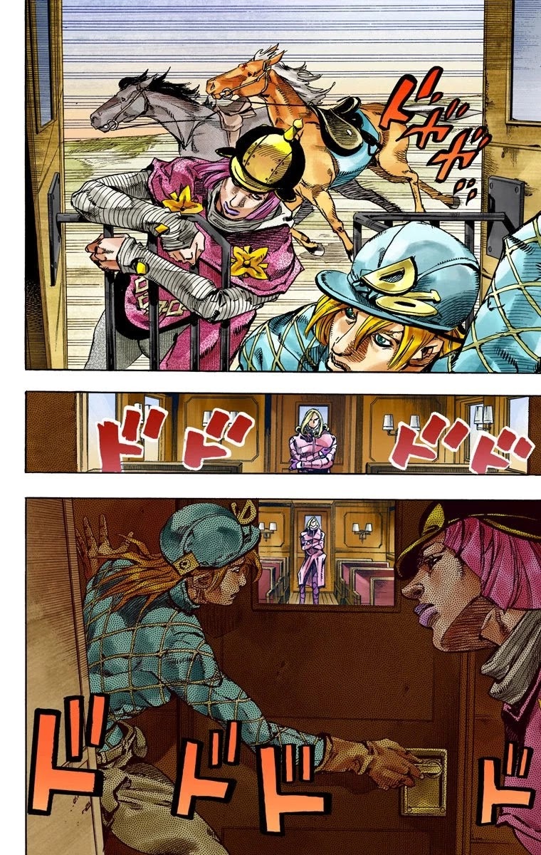 JoJo's Bizarre Adventure Part 7 - Steel Ball Run (Official Colored) Chapter 74 page 18 - Chapter 74: D4C Part 7