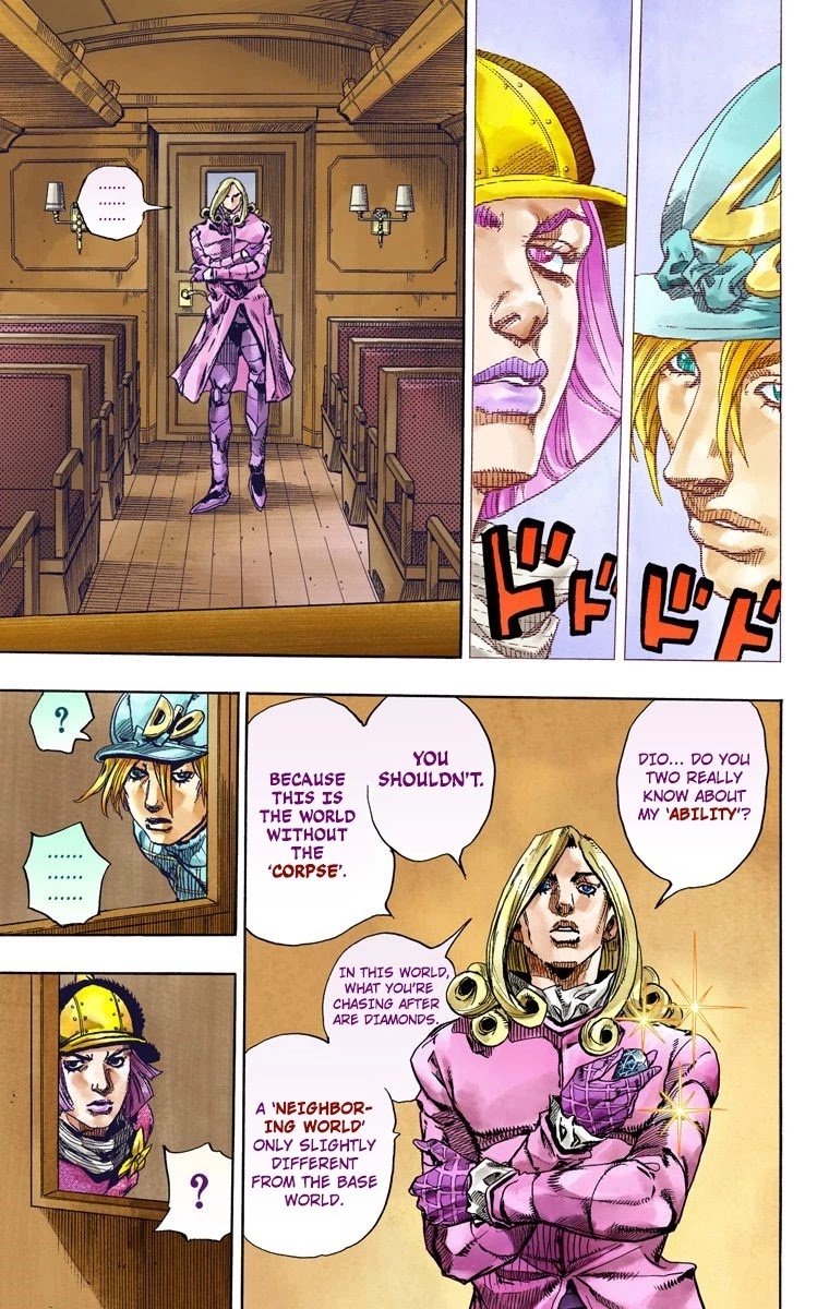 JoJo's Bizarre Adventure Part 7 - Steel Ball Run (Official Colored) Chapter 74 page 19 - Chapter 74: D4C Part 7