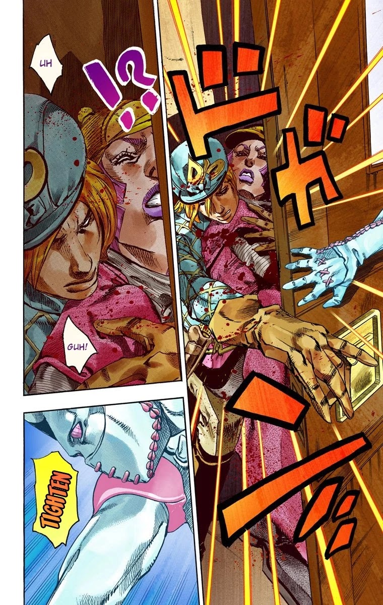 JoJo's Bizarre Adventure Part 7 - Steel Ball Run (Official Colored) Chapter 74 page 20 - Chapter 74: D4C Part 7
