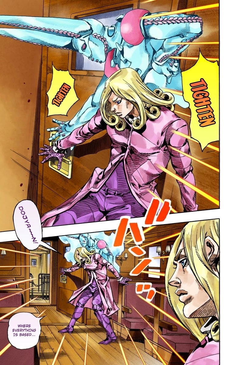 JoJo's Bizarre Adventure Part 7 - Steel Ball Run (Official Colored) Chapter 74 page 21 - Chapter 74: D4C Part 7