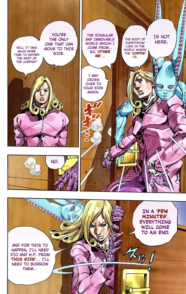 JoJo's Bizarre Adventure Part 7 - Steel Ball Run (Official Colored) Chapter 74 page 22 - Chapter 74: D4C Part 7