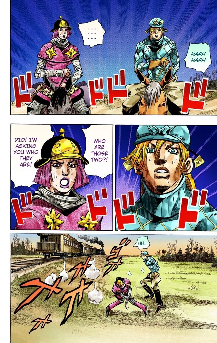 JoJo's Bizarre Adventure Part 7 - Steel Ball Run (Official Colored) Chapter 74 page 25 - Chapter 74: D4C Part 7