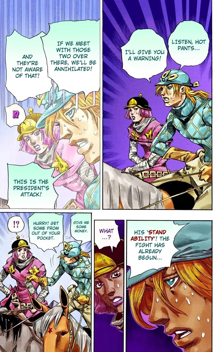 JoJo's Bizarre Adventure Part 7 - Steel Ball Run (Official Colored) Chapter 74 page 26 - Chapter 74: D4C Part 7