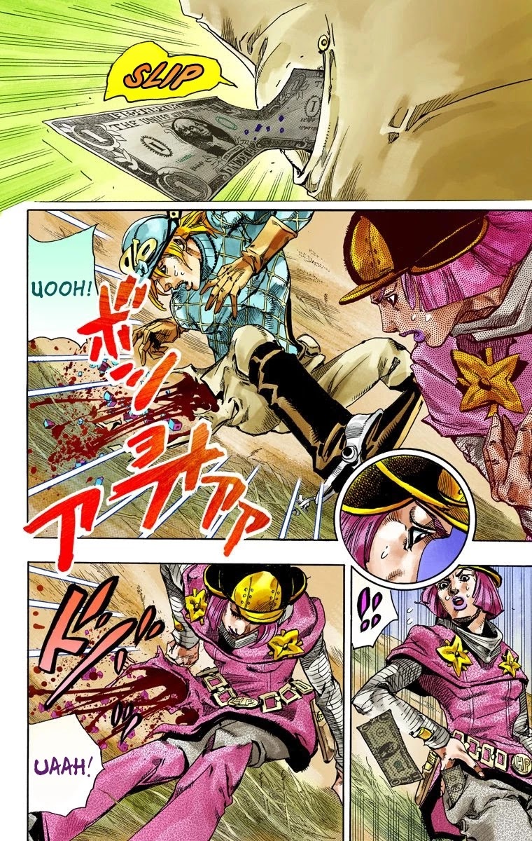 JoJo's Bizarre Adventure Part 7 - Steel Ball Run (Official Colored) Chapter 74 page 30 - Chapter 74: D4C Part 7