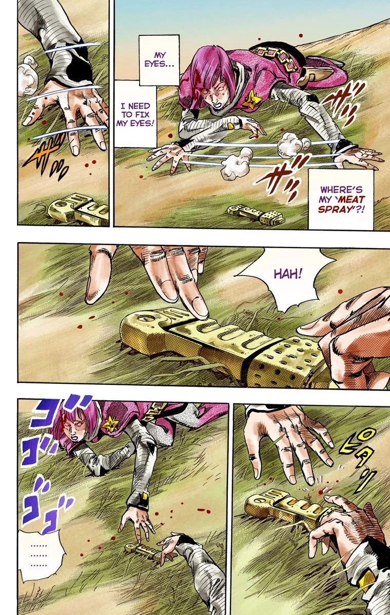 JoJo's Bizarre Adventure Part 7 - Steel Ball Run (Official Colored) Chapter 74 page 37 - Chapter 74: D4C Part 7