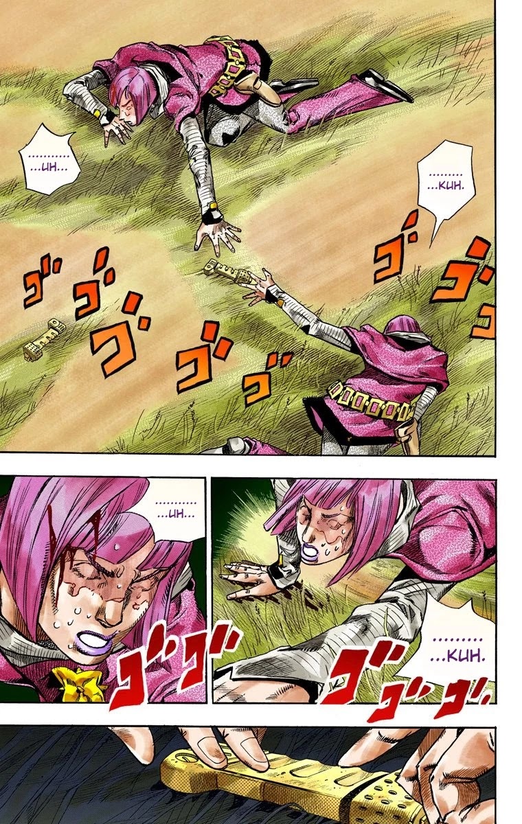 JoJo's Bizarre Adventure Part 7 - Steel Ball Run (Official Colored) Chapter 74 page 38 - Chapter 74: D4C Part 7