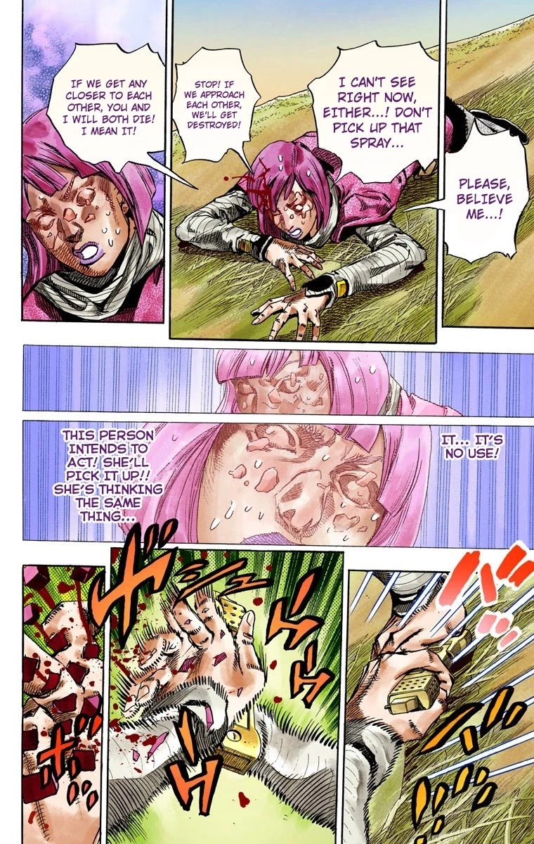 JoJo's Bizarre Adventure Part 7 - Steel Ball Run (Official Colored) Chapter 74 page 39 - Chapter 74: D4C Part 7