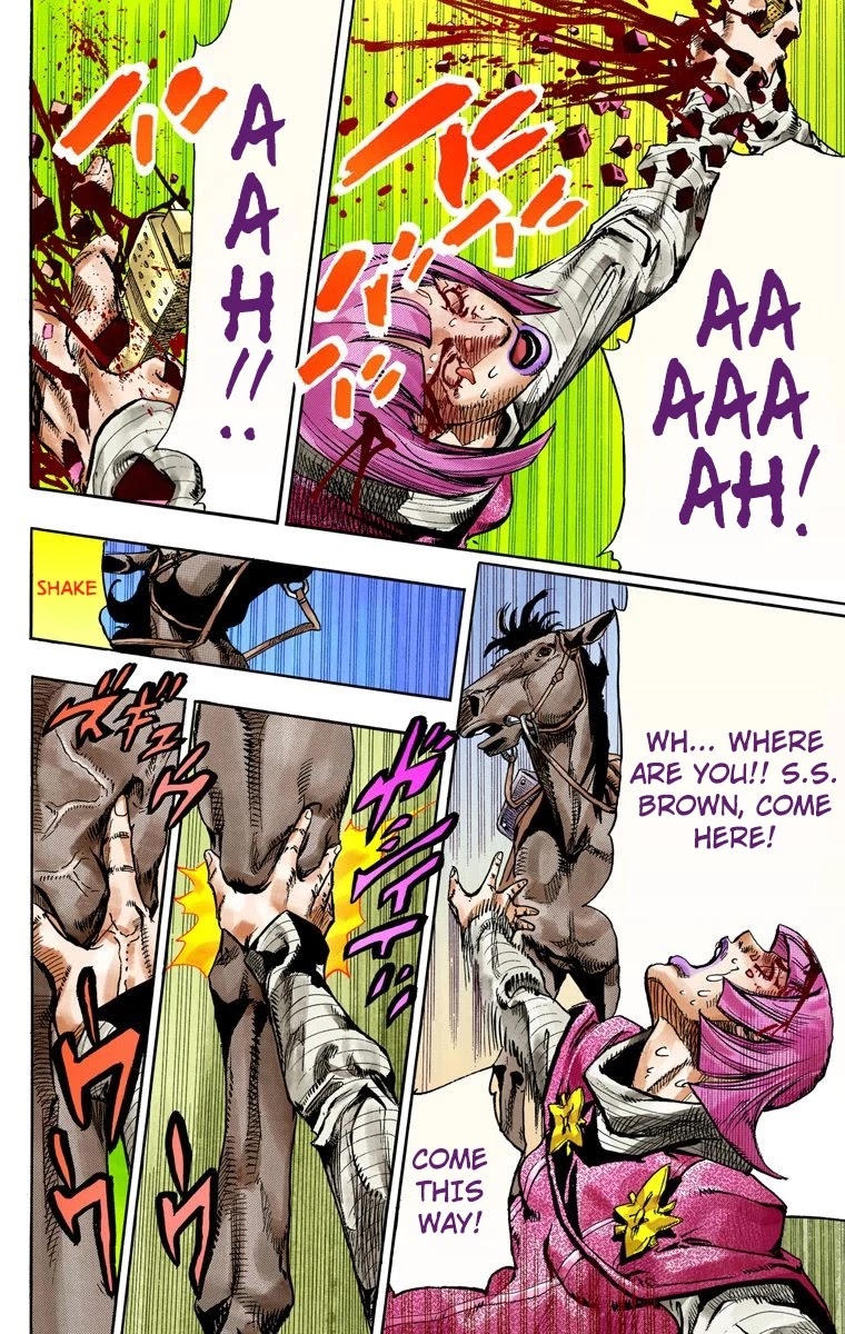 JoJo's Bizarre Adventure Part 7 - Steel Ball Run (Official Colored) Chapter 74 page 41 - Chapter 74: D4C Part 7