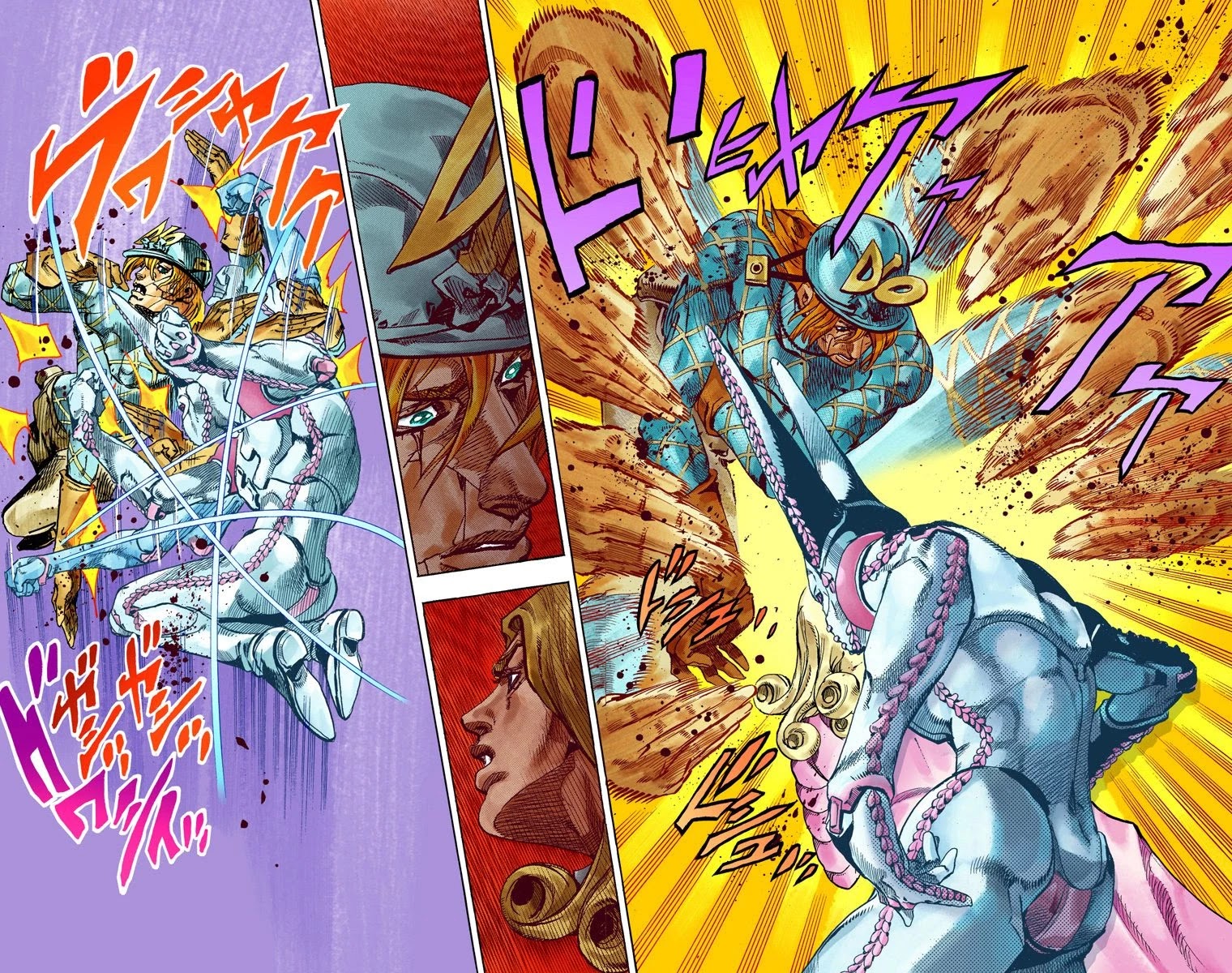 JoJo's Bizarre Adventure Part 7 - Steel Ball Run (Official Colored) Chapter 75 page 10 - Chapter 75: D4C Part 8