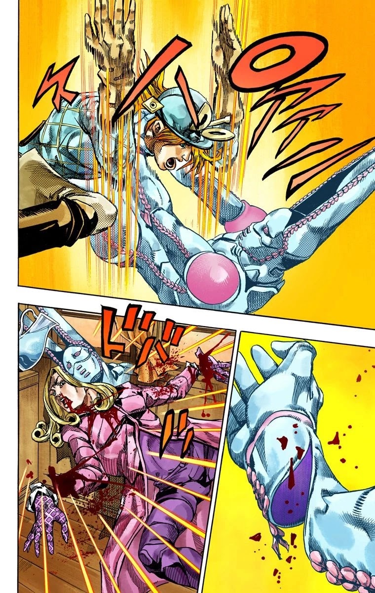 JoJo's Bizarre Adventure Part 7 - Steel Ball Run (Official Colored) Chapter 75 page 18 - Chapter 75: D4C Part 8