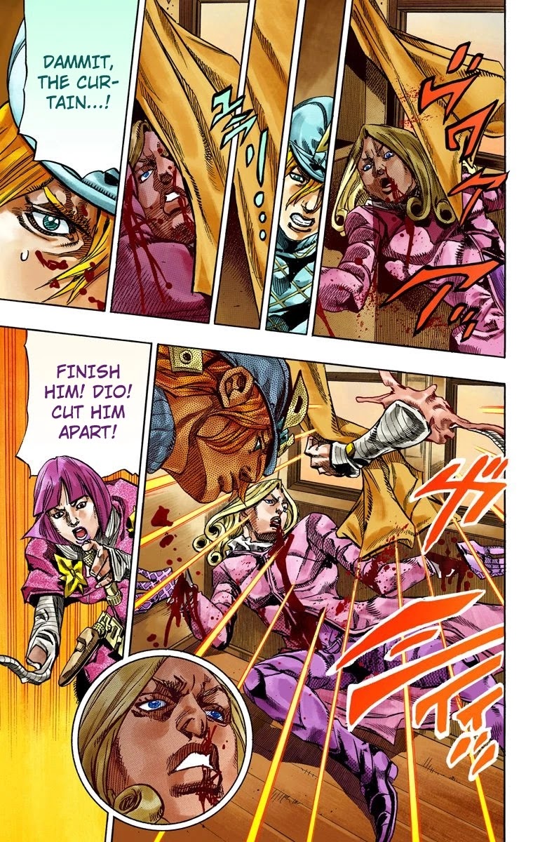 JoJo's Bizarre Adventure Part 7 - Steel Ball Run (Official Colored) Chapter 75 page 19 - Chapter 75: D4C Part 8