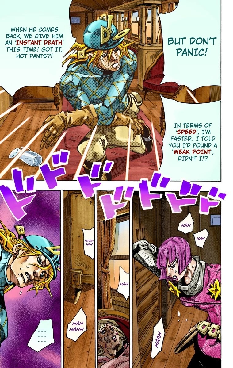 JoJo's Bizarre Adventure Part 7 - Steel Ball Run (Official Colored) Chapter 75 page 26 - Chapter 75: D4C Part 8