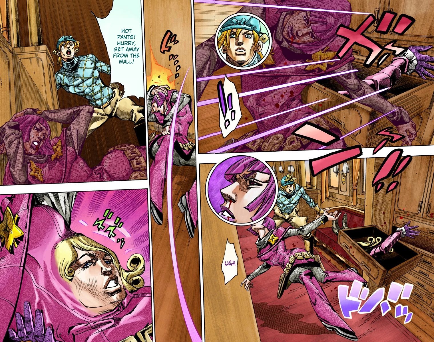 JoJo's Bizarre Adventure Part 7 - Steel Ball Run (Official Colored) Chapter 75 page 27 - Chapter 75: D4C Part 8