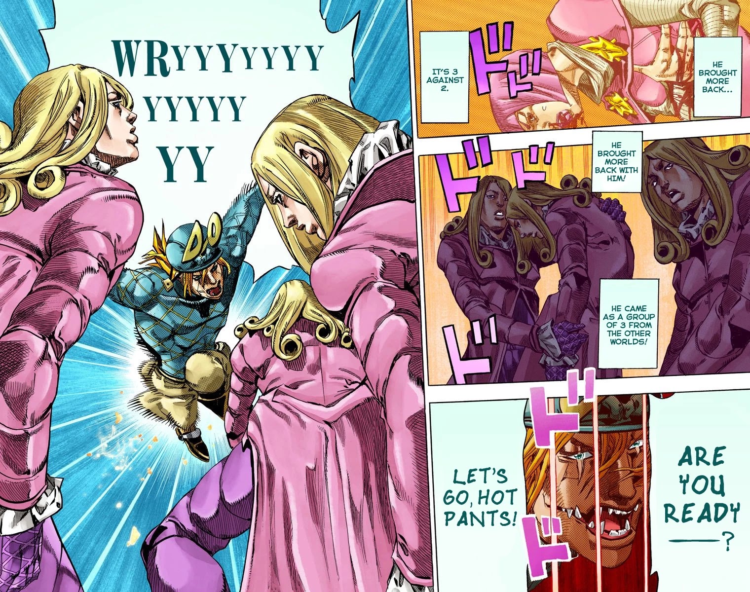 JoJo's Bizarre Adventure Part 7 - Steel Ball Run (Official Colored) Chapter 75 page 29 - Chapter 75: D4C Part 8