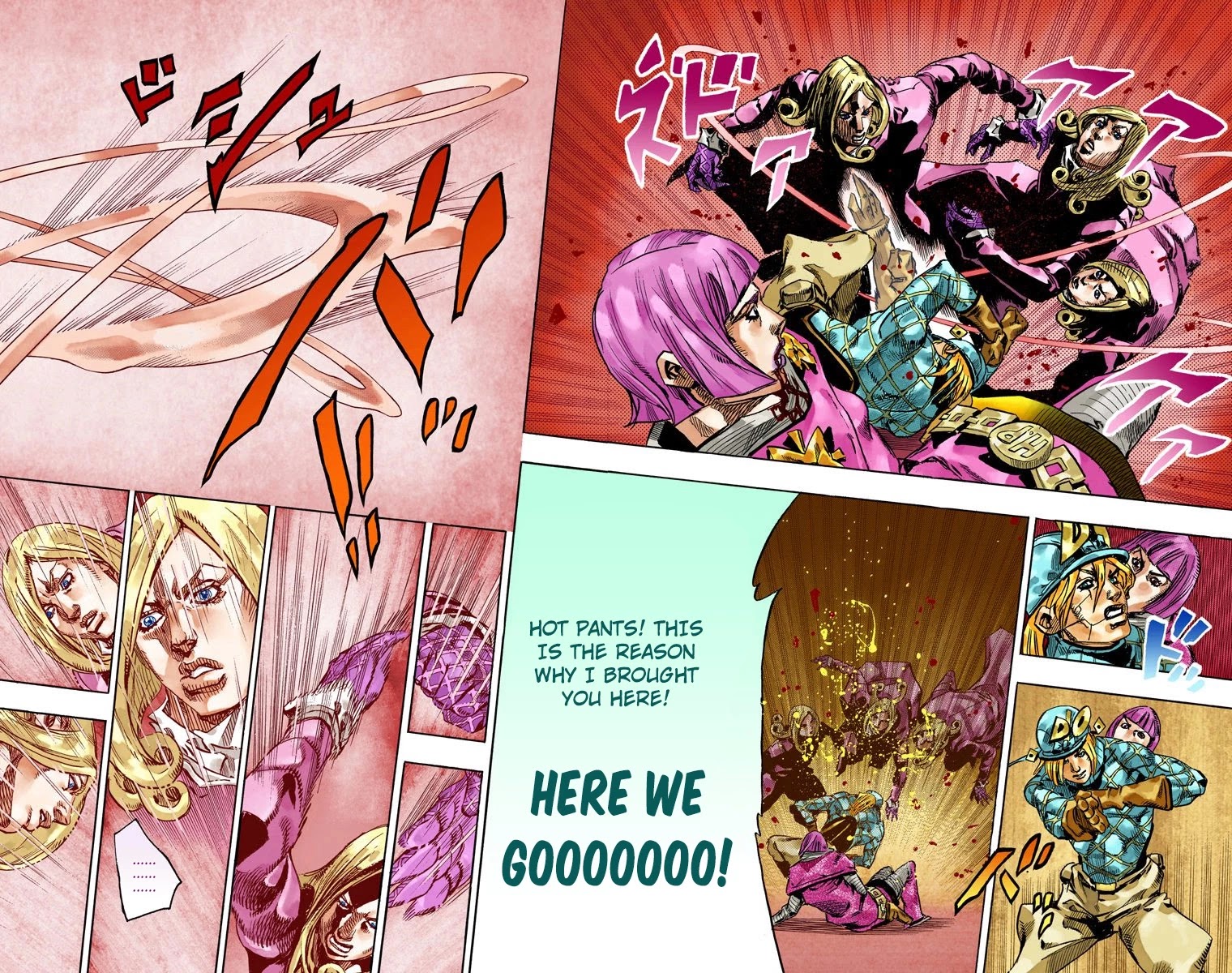JoJo's Bizarre Adventure Part 7 - Steel Ball Run (Official Colored) Chapter 75 page 32 - Chapter 75: D4C Part 8