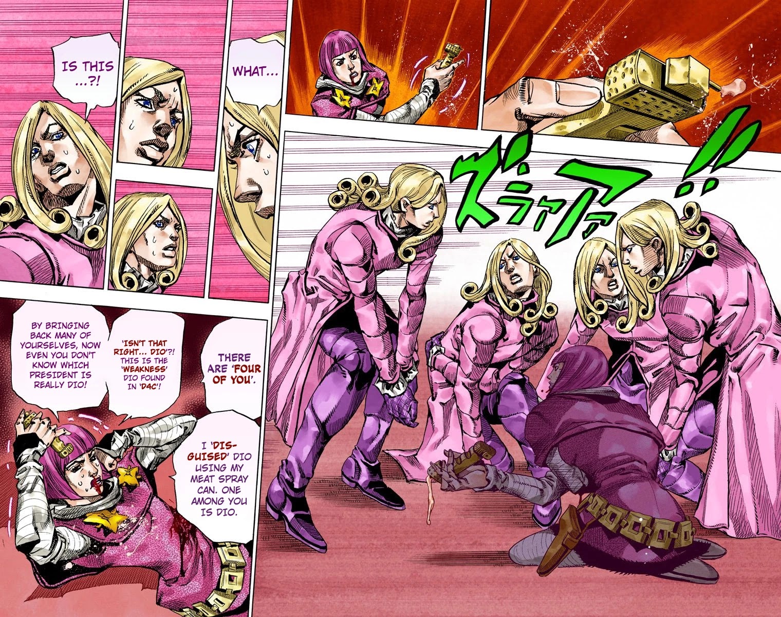 JoJo's Bizarre Adventure Part 7 - Steel Ball Run (Official Colored) Chapter 75 page 33 - Chapter 75: D4C Part 8