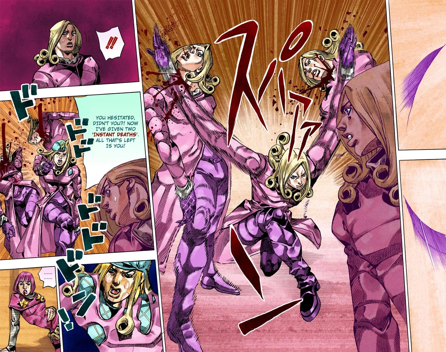 JoJo's Bizarre Adventure Part 7 - Steel Ball Run (Official Colored) Chapter 75 page 34 - Chapter 75: D4C Part 8