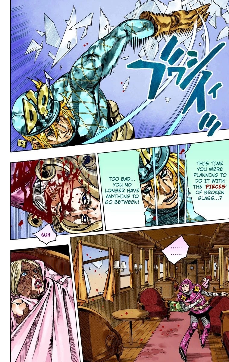 JoJo's Bizarre Adventure Part 7 - Steel Ball Run (Official Colored) Chapter 75 page 38 - Chapter 75: D4C Part 8