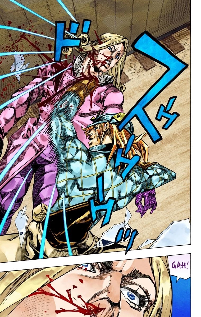 JoJo's Bizarre Adventure Part 7 - Steel Ball Run (Official Colored) Chapter 75 page 39 - Chapter 75: D4C Part 8