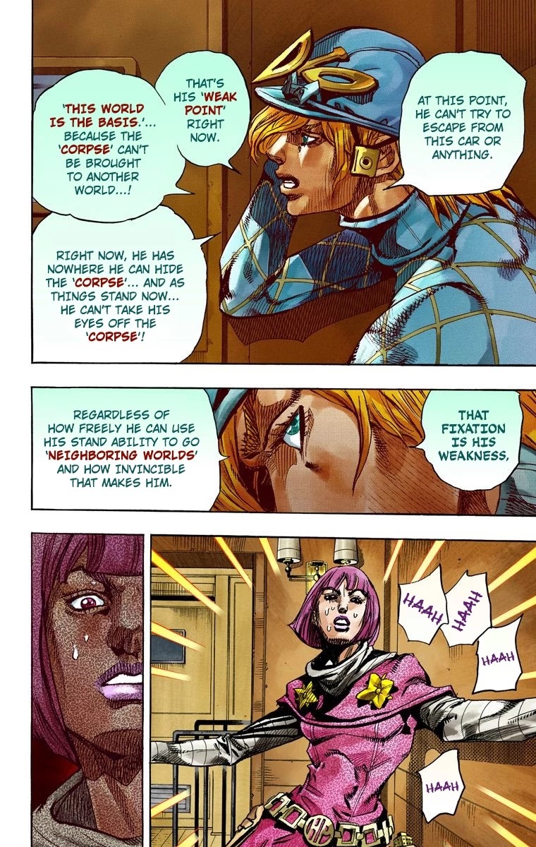 JoJo's Bizarre Adventure Part 7 - Steel Ball Run (Official Colored) Chapter 75 page 4 - Chapter 75: D4C Part 8