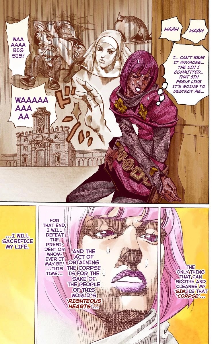 JoJo's Bizarre Adventure Part 7 - Steel Ball Run (Official Colored) Chapter 75 page 5 - Chapter 75: D4C Part 8