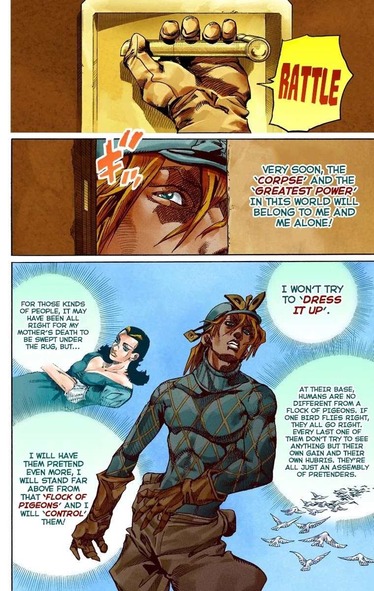 JoJo's Bizarre Adventure Part 7 - Steel Ball Run (Official Colored) Chapter 75 page 6 - Chapter 75: D4C Part 8