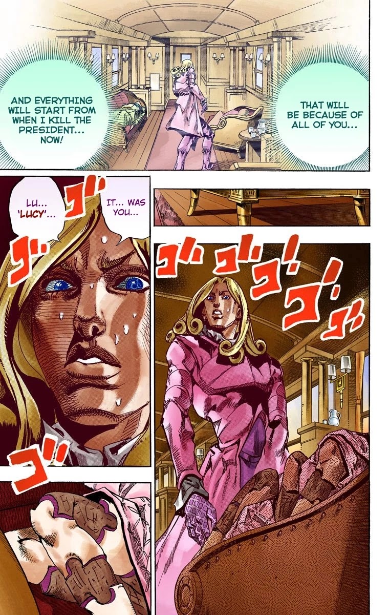 JoJo's Bizarre Adventure Part 7 - Steel Ball Run (Official Colored) Chapter 75 page 7 - Chapter 75: D4C Part 8