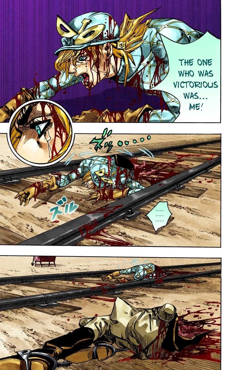 JoJo's Bizarre Adventure Part 7 - Steel Ball Run (Official Colored) Chapter 76 page 10 - Chapter 76: D4C Part 9