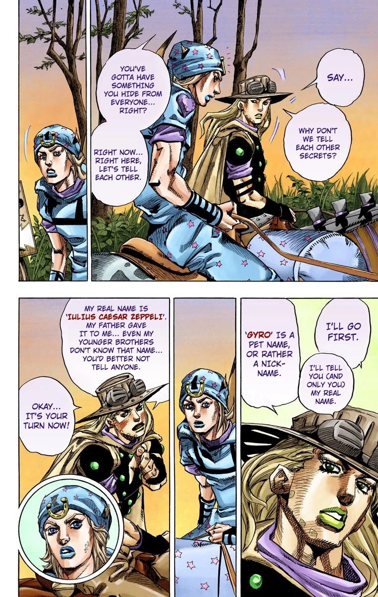 JoJo's Bizarre Adventure Part 7 - Steel Ball Run (Official Colored) Chapter 76 page 14 - Chapter 76: D4C Part 9