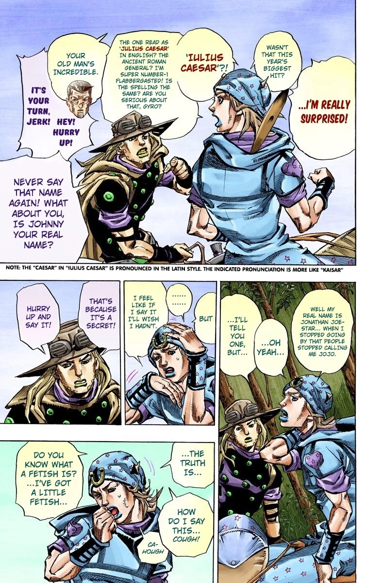 JoJo's Bizarre Adventure Part 7 - Steel Ball Run (Official Colored) Chapter 76 page 15 - Chapter 76: D4C Part 9
