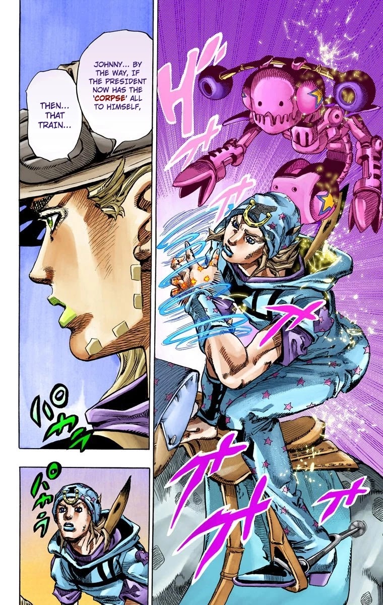 JoJo's Bizarre Adventure Part 7 - Steel Ball Run (Official Colored) Chapter 76 page 21 - Chapter 76: D4C Part 9