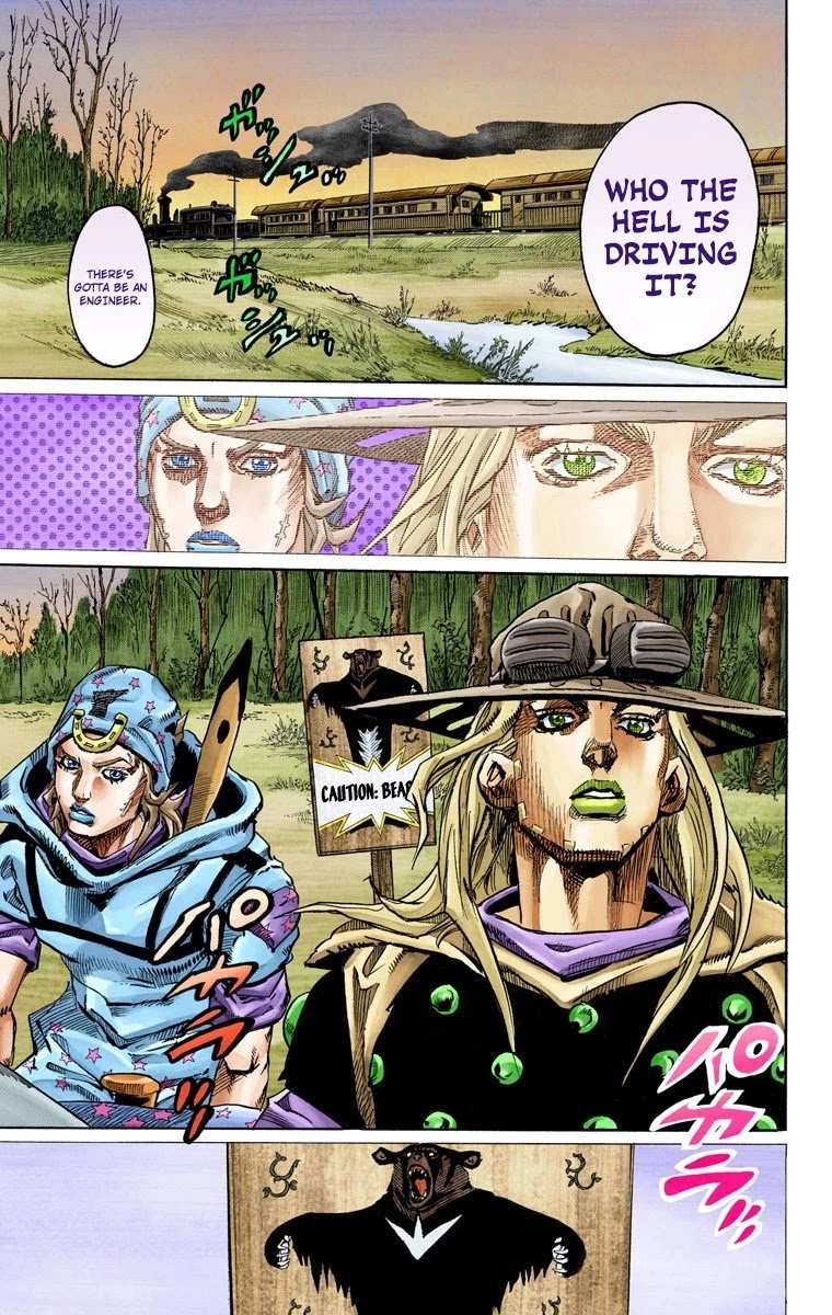 JoJo's Bizarre Adventure Part 7 - Steel Ball Run (Official Colored) Chapter 76 page 22 - Chapter 76: D4C Part 9