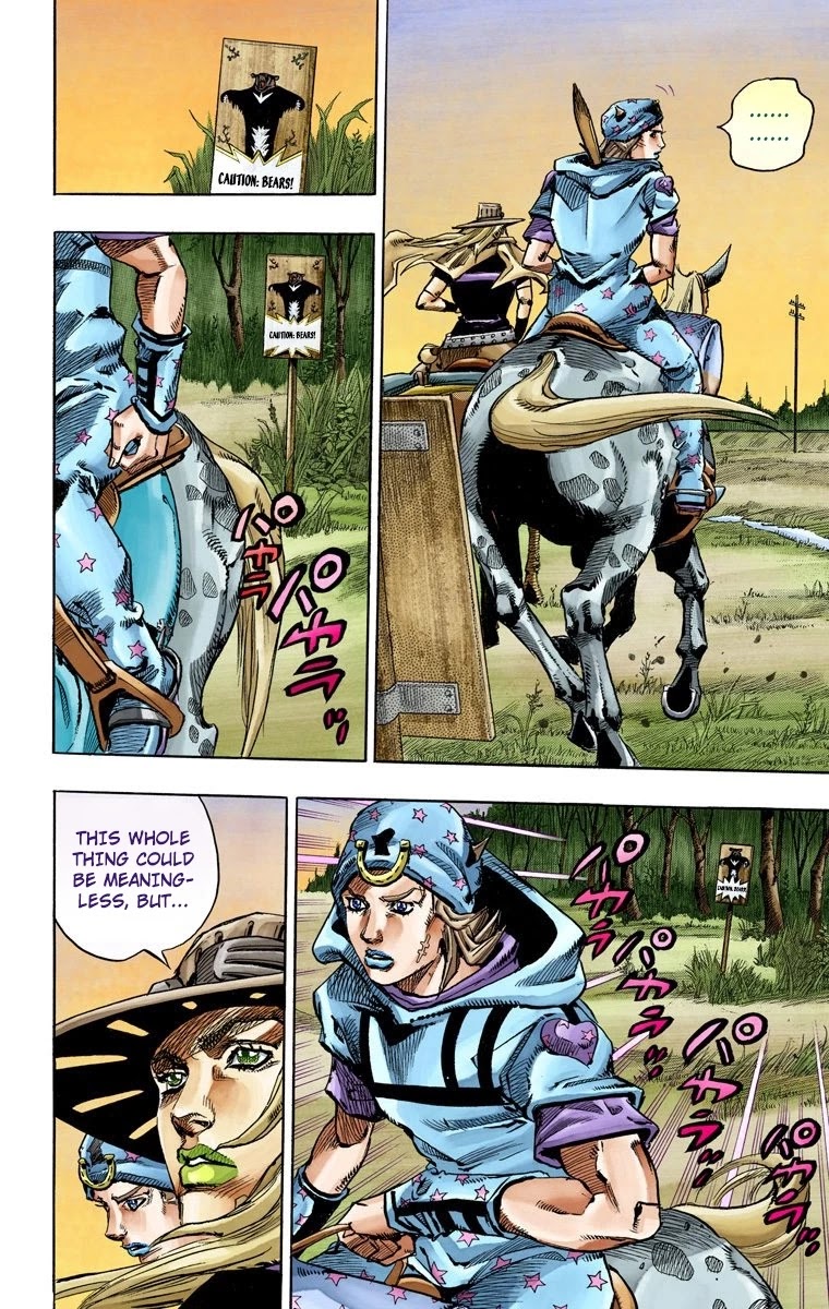 JoJo's Bizarre Adventure Part 7 - Steel Ball Run (Official Colored) Chapter 76 page 23 - Chapter 76: D4C Part 9