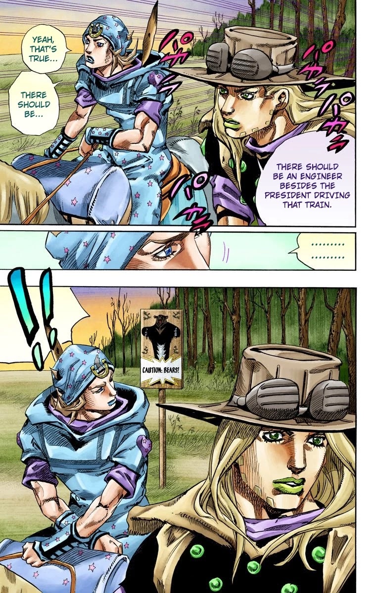 JoJo's Bizarre Adventure Part 7 - Steel Ball Run (Official Colored) Chapter 76 page 24 - Chapter 76: D4C Part 9