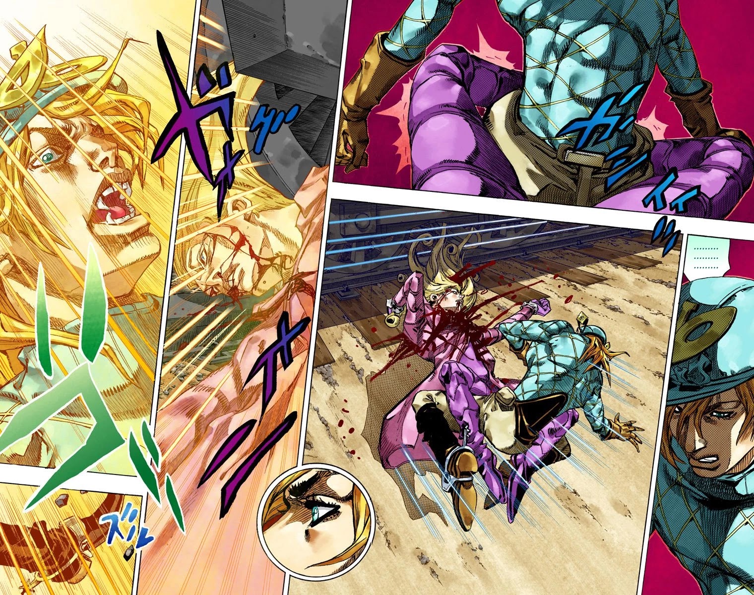 JoJo's Bizarre Adventure Part 7 - Steel Ball Run (Official Colored) Chapter 76 page 7 - Chapter 76: D4C Part 9