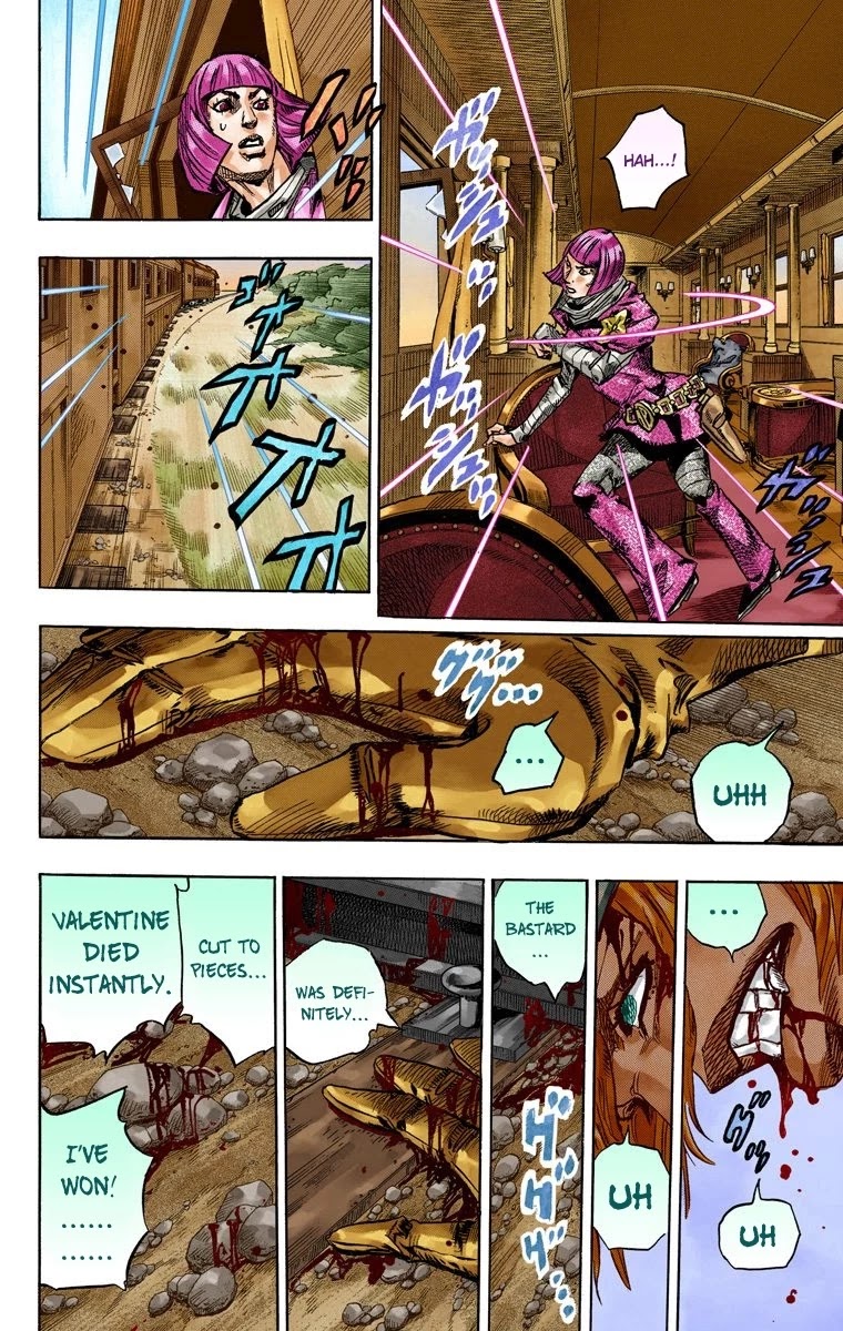 JoJo's Bizarre Adventure Part 7 - Steel Ball Run (Official Colored) Chapter 76 page 9 - Chapter 76: D4C Part 9