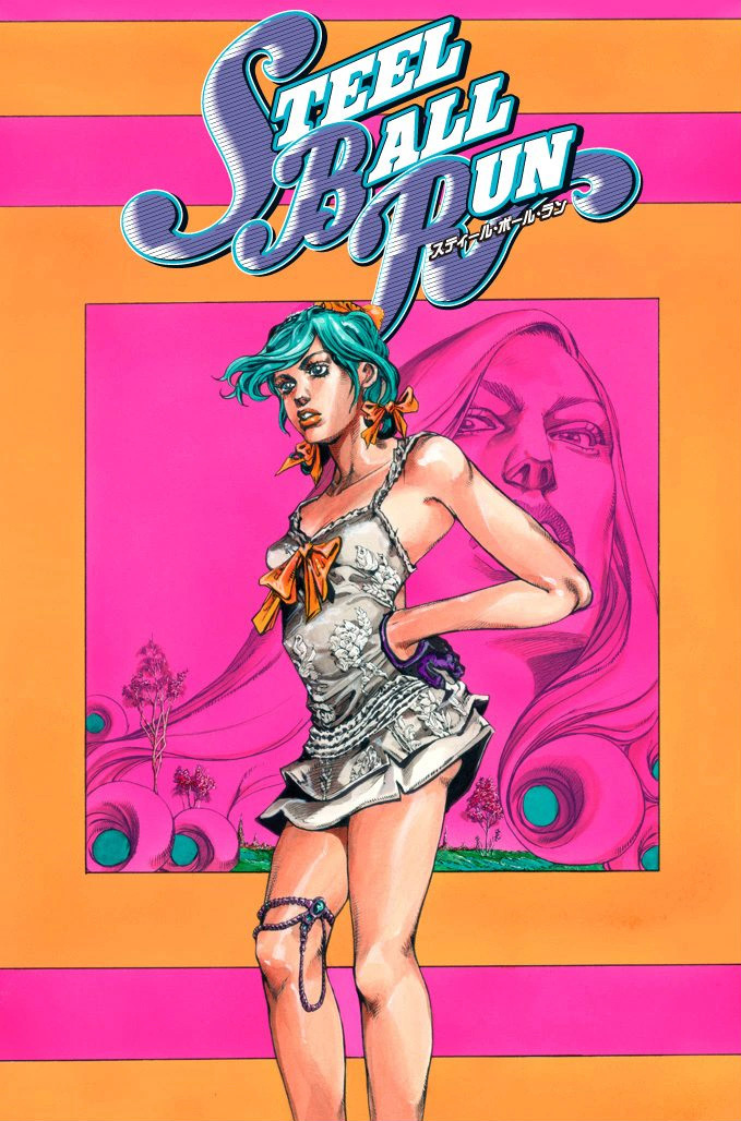 JoJo's Bizarre Adventure Part 7 - Steel Ball Run (Official Colored) Chapter 77 page 1 - Chapter 77: D4C Part 10