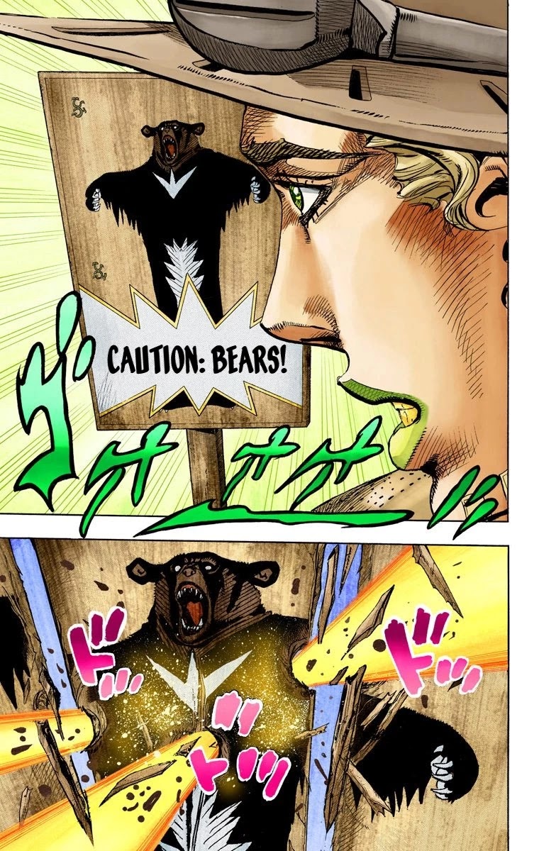 JoJo's Bizarre Adventure Part 7 - Steel Ball Run (Official Colored) Chapter 77 page 14 - Chapter 77: D4C Part 10
